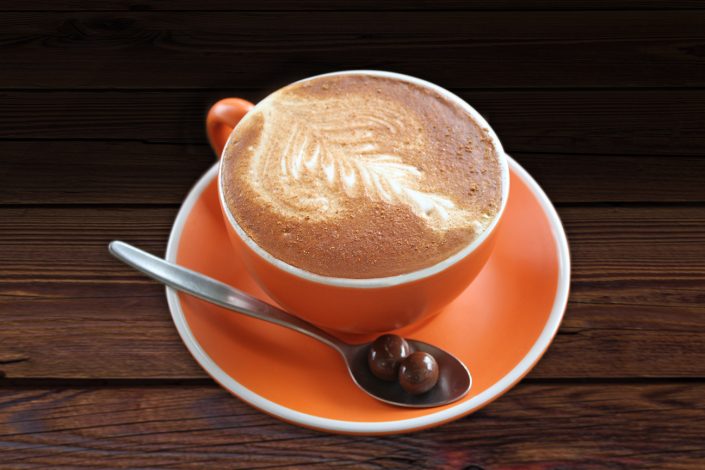 Delicious flat white